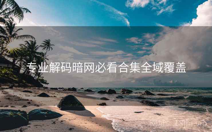 专业解码暗网必看合集全域覆盖